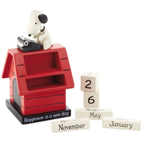[SOLD] Peanuts Snoopy and Friends Perpetual Desk Calendar - Picture 2 of 5